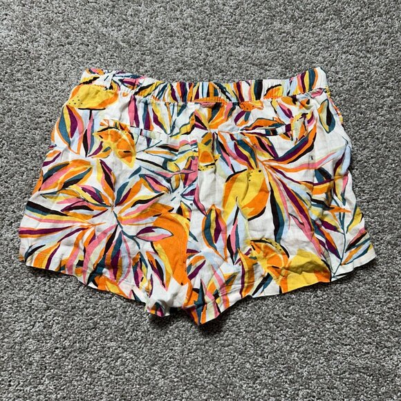 C & C California Women's XL 100% Linen Shorts - Picture 6 of 7